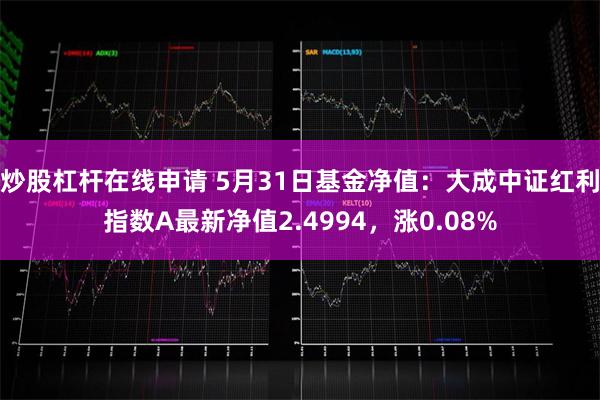 炒股杠杆在线申请 5月31日基金净值：大成中证红利指数A最新净值2.4994，涨0.08%