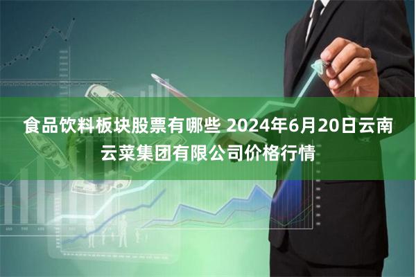 食品饮料板块股票有哪些 2024年6月20日云南云菜集团有限公司价格行情