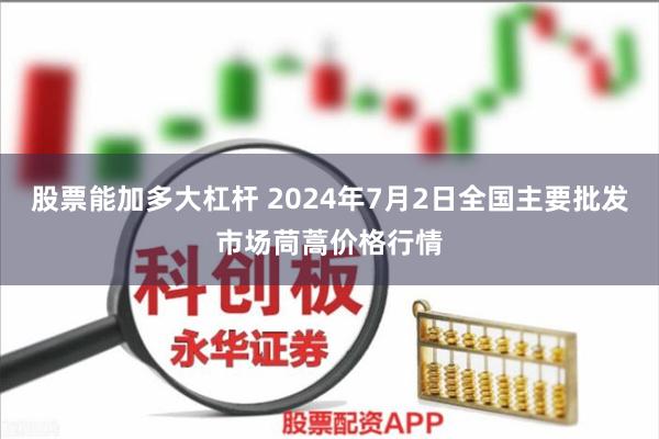 股票能加多大杠杆 2024年7月2日全国主要批发市场茼蒿价格行情