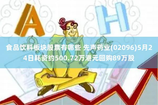 食品饮料板块股票有哪些 先声药业(02096)5月24日耗资约500.72万港元回购89万股