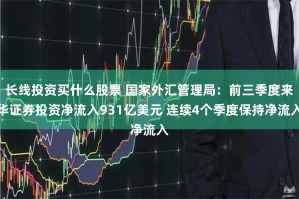 长线投资买什么股票 国家外汇管理局：前三季度来华证券投资净流